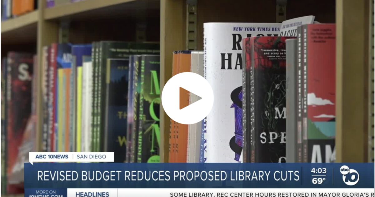 Library Foundation SD responds to Mayor Gloria's revised budget, which ...