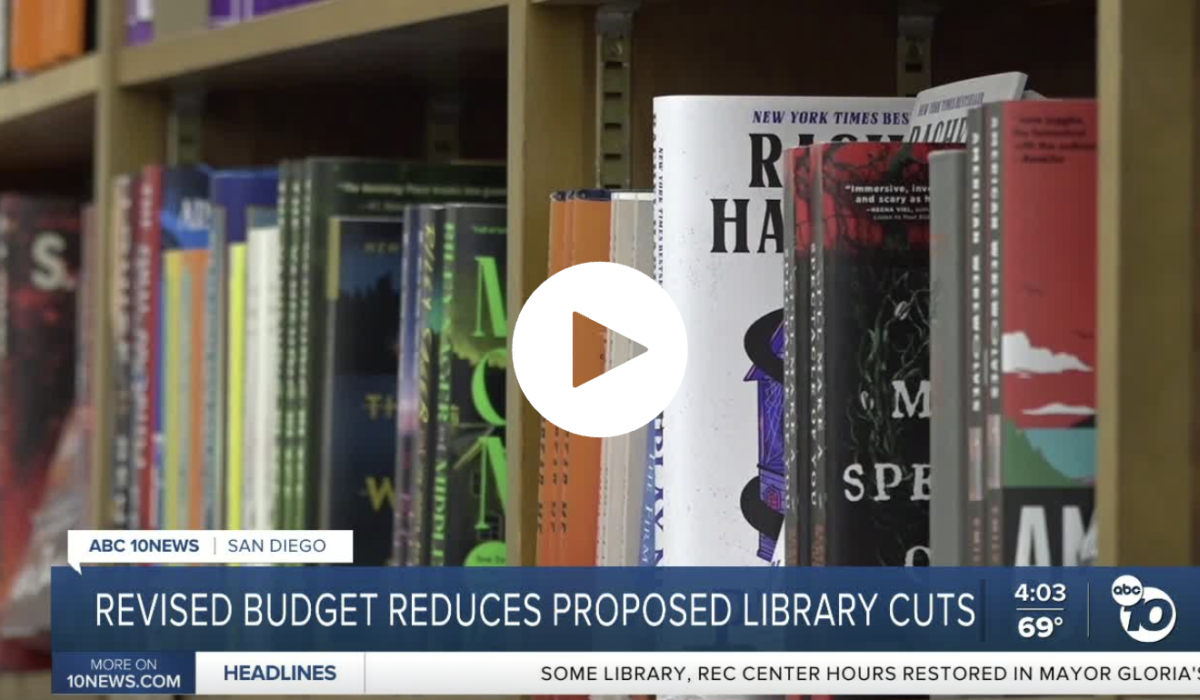 After community outcry, the city is scaling down some of its proposed budget cuts, bringing the original $6.3 million in cuts to libraries down to $4.8 million.