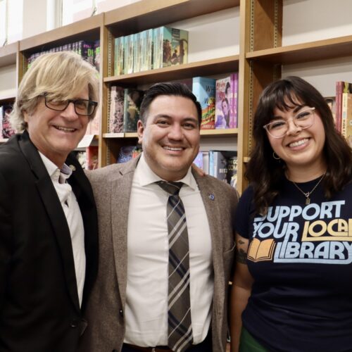 Library and Library Foundation staff at Library Shop Mission Hills