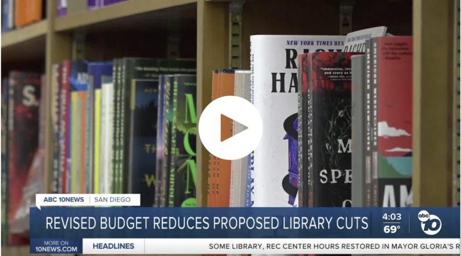 After community outcry, the city is scaling down some of its proposed budget cuts, bringing the original $6.3 million in cuts to libraries down to $4.8 million.